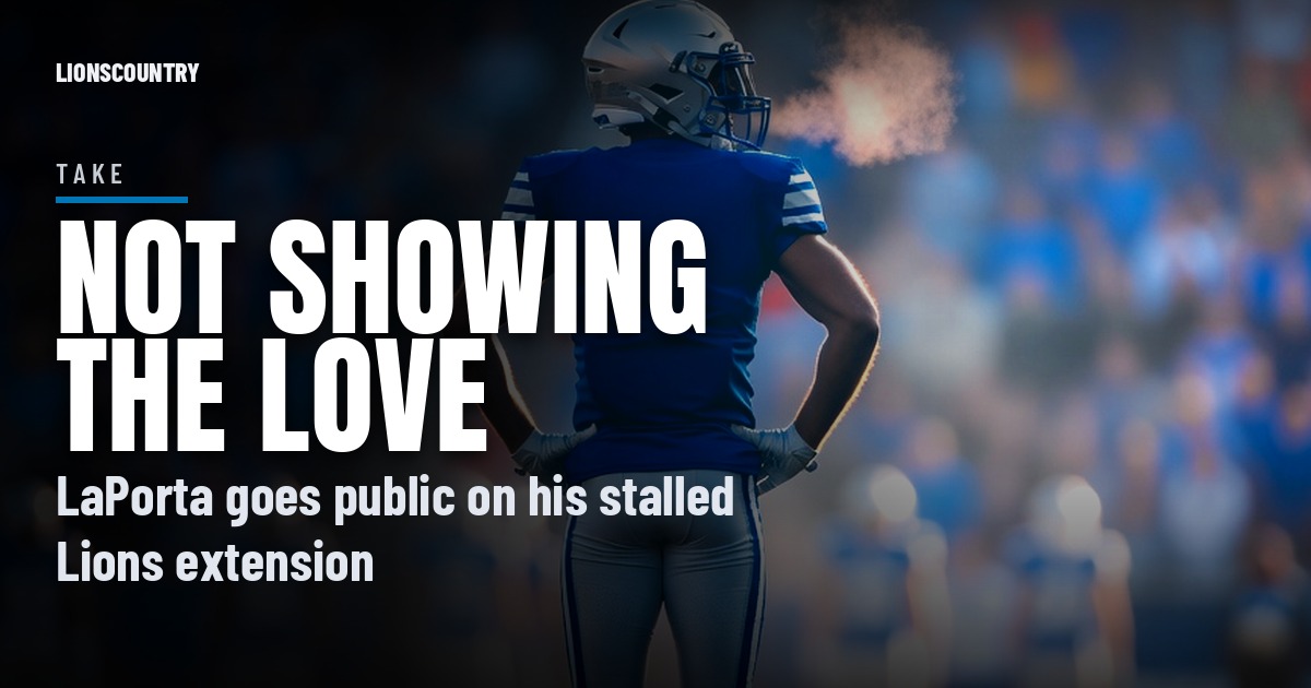 Sam LaPorta Says the Lions Aren't 'Showing the Love,' and Detroit Should Take It Seriously